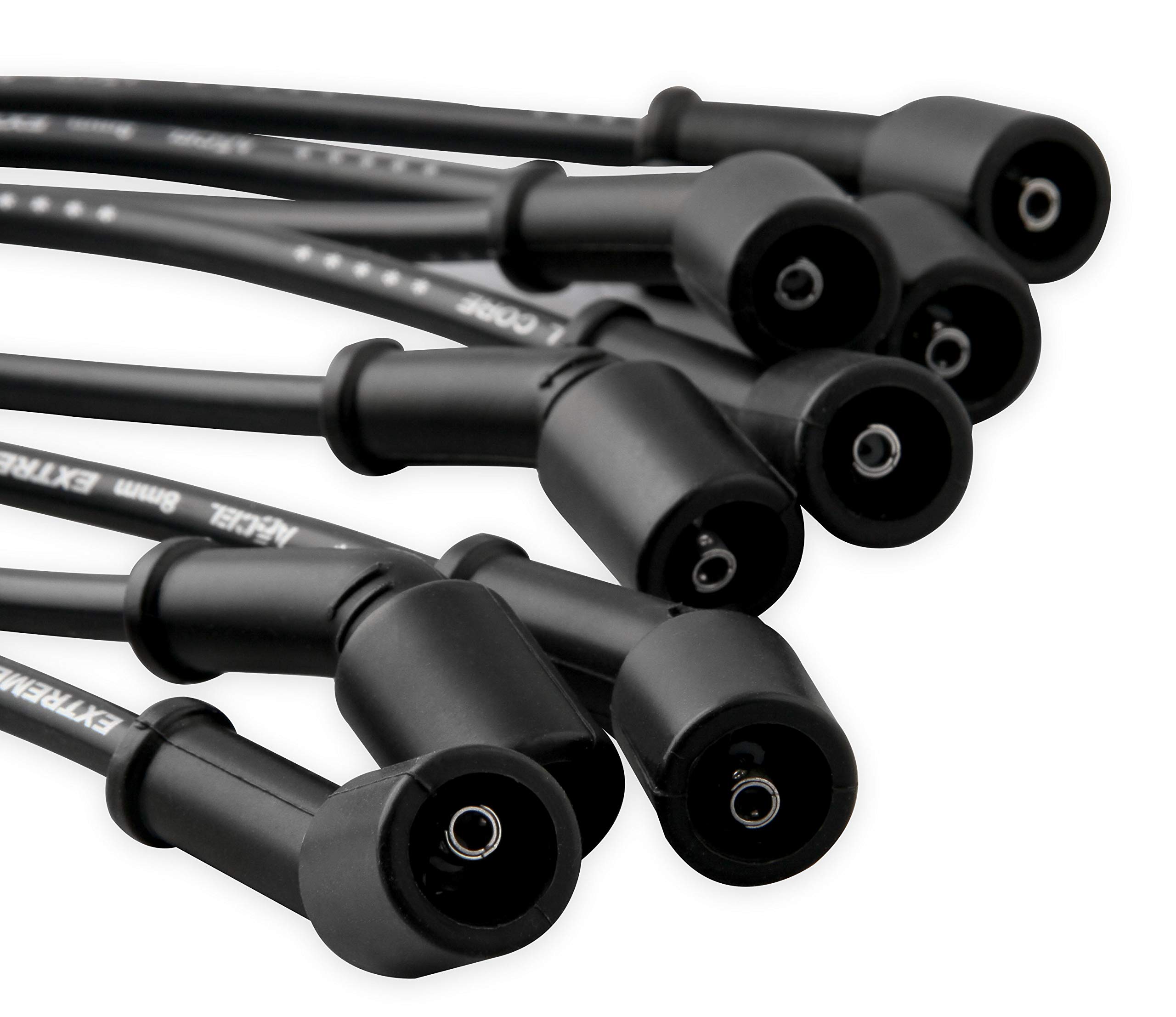 Amazon.com: ACCEL 9065CK Extreme 9000 Spark Plug Wire Set Black